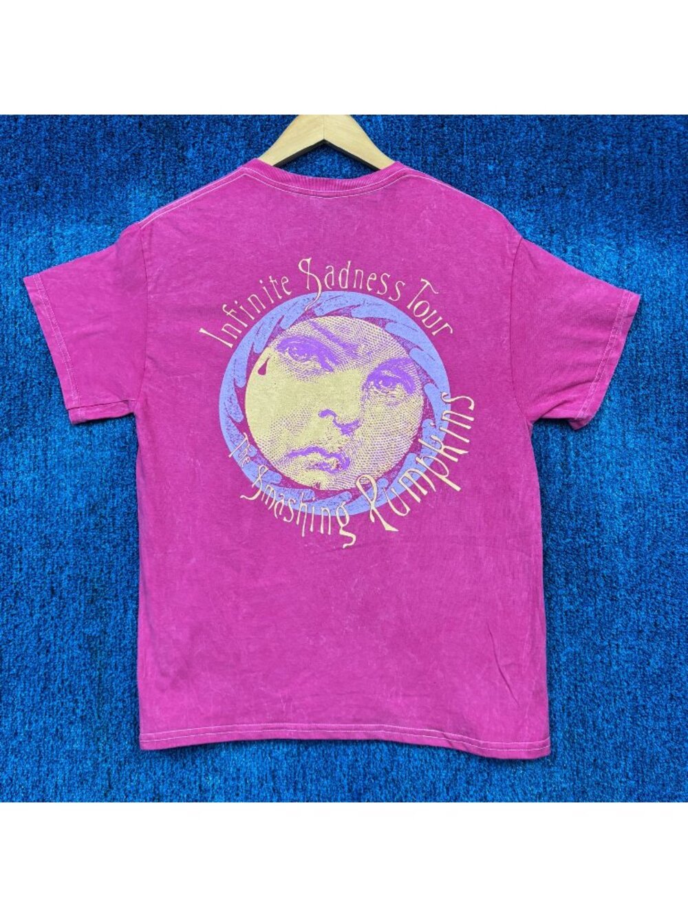 The Smashing Pumpkins Infinite Sadness Rock Pink T-Shirt Size Medium